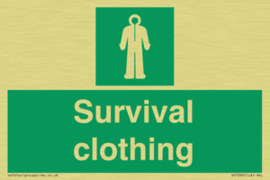 Survival clothing